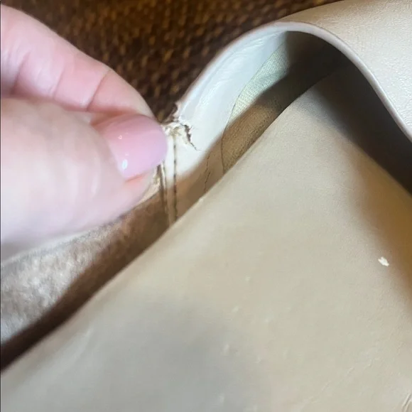 ALDO Women's Cream leather Loafers / Flats size 8 - Picture 14 of 14